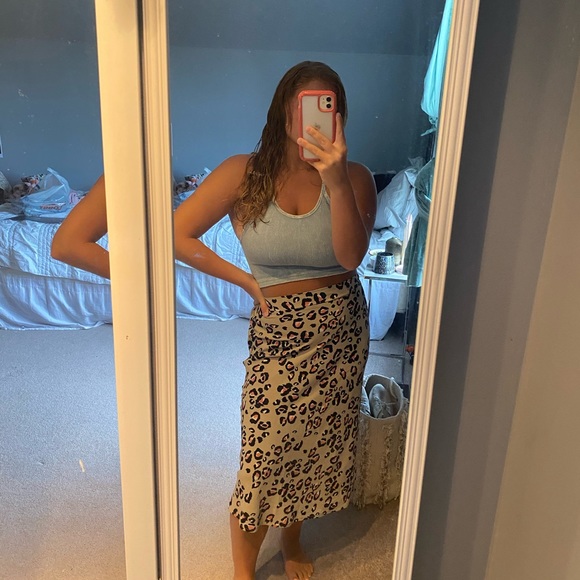 Cheetah midi skirt - Picture 2 of 4